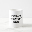 Search for worlds greatest son mugs For him
