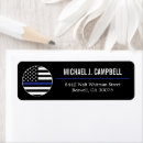 Search for sheriff return address labels Police officer
