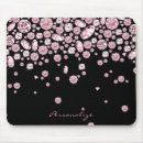 Search for black diamonds mouse mats Girly