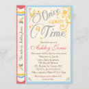 Search for book baby shower invitations Once upon a time