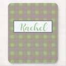 Search for green gingham mouse mats Trendy