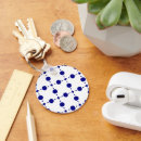 Search for polka dot blue key rings Pattern of dots