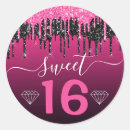 Search for pink black stickers Feminine