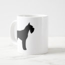 Search for standard schnauzer mugs Silhouette