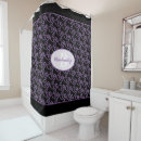 Search for purple and black shower curtains Bathroom