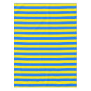 Search for blue and yellow tablecloths Stripes