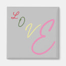 Search for love magnets Colourful