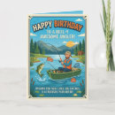 Search for for an angler birthday cards For him
