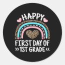 Search for rainbow crayon art stickers Pre k