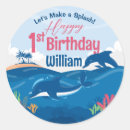 Search for dolphin stickers Blue