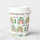 Search for christmas coffee paper cups Santa