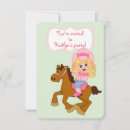 Search for cartoon horse invitations Pink