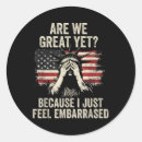 Search for cause round stickers Maga