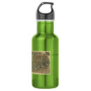Search for world map water bottles Old