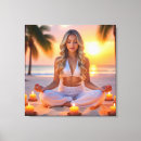 Search for spiritual canvas prints Meditation