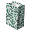 Search for palm leaf gift bags Greenery