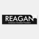 Search for reagan bumper stickers President