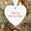 Search for letter christmas tree decorations White