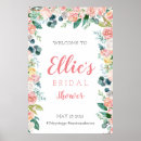 Search for summer games posters Floral bridal shower