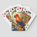 Search for parrot playing cards Tropical