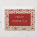 Search for kraft christmas cards Red