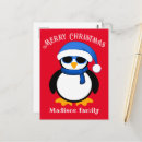 Search for merry christmas penguin postcards Bird