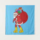 Search for santa claus tapestries Funny
