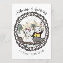 Search for rabbit wedding invitations Whimsical