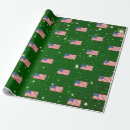 Search for patriotic christmas wrapping paper America