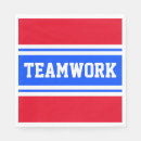 Search for red white and blue napkins Party