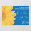 Search for gerber daisy invitations Blue