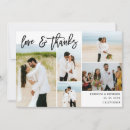 Search for 5 photo wedding thank you cards Calligraphy