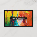 Search for studio business cards Painter