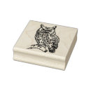 Search for owl rubber stamps Animal