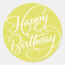 Search for chartreuse stickers Birthday