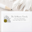 Search for whimsy return address labels Daisies