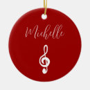 Search for treble clef christmas tree decorations Musical