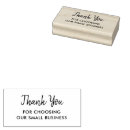 Search for thank you business stamps Handwritten script