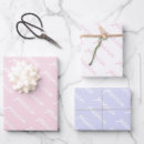 Search for cursive wrapping paper Pink