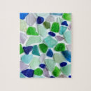Search for sea glass puzzles Blue