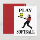 Search for softball postcards Fan