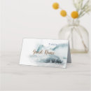 Search for winter wonderland place cards Blue