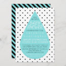 Search for dots baby shower invitations Stripes
