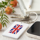 Search for united rectangular key rings Union jack