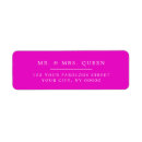 Search for bold return address labels Cute