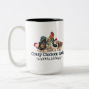 Search for crazy chicken lady mugs Chickens