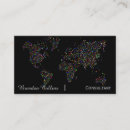 Search for cartography business cards Elegant