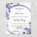 Search for circulars purple invitations Floral