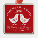 Search for love birds christmas tree decorations Mr and mrs