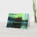 Search for northern lights cards Greenland